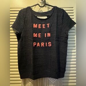 ABERCROMBIE & FITCH “ Meet Me in Paris “ Top